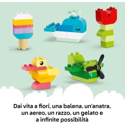 LEGO DUPLO 10479 Scatola Creativa Colorata - Giochi Didattici per lo Sviluppo della Motricità Fine - con Mattoncini con Numeri,