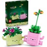 LEGO 11506 Botanicals Piante Dondolanti - Set di Fiori Artificiali con 2 Piante Finte e 2 Vasi Color Pastello - Decorazione da 