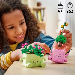 LEGO 11506 Botanicals Piante Dondolanti - Set di Fiori Artificiali con 2 Piante Finte e 2 Vasi Color Pastello - Decorazione da 