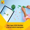 LEGO 31377 Creator 3in1 Turtle with a Water Lily Flower Toy - Animal Figure Transforms into a Chameleon or Frog - DIY Desk Deco