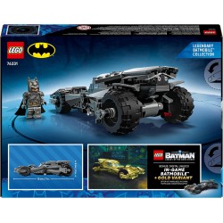 LEGO 76331 DC Batman v Superman Batmobile - Macchina Giocattolo - Kit Modellismo da Collezione con Minifigure del Supereroe