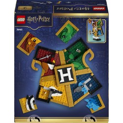 LEGO 76462 Harry Potter Stemma della Casa di Hogwarts - Giocattolo Wall Art 3D con Animali - Decorazione per Cameretta