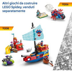 LEGO ǀ 11207 Marvel Spidey: Veicoli Subacquei - Set da Supereroe con 3 Sottomarini Giocattolo e 3 Minifigure