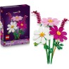 LEGO 11514 Botanicals Fiori di Cosmos - Bouquet di Fiori Finti con 3 Cosmos Artificiali e 2 Steli di Penniseto - Decorazione da