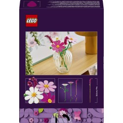 LEGO 11514 Botanicals Fiori di Cosmos - Bouquet di Fiori Finti con 3 Cosmos Artificiali e 2 Steli di Penniseto - Decorazione da