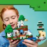 LEGO 21593 Minecraft Avventura della Prima Notte - Giocattolo Interattivo con 7 Personaggi tra cui Alex, un Creeper, uno Schele