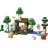 LEGO 21593 Minecraft Avventura della Prima Notte - Giocattolo Interattivo con 7 Personaggi tra cui Alex, un Creeper, uno Schele