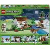 LEGO 21593 Minecraft Avventura della Prima Notte - Giocattolo Interattivo con 7 Personaggi tra cui Alex, un Creeper, uno Schele