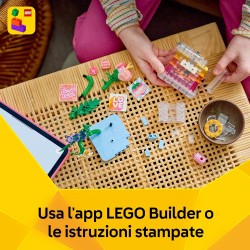 LEGO 31383 Creator 3 in 1 Boccetta di Profumo con Decorazione Floreale - Giocattolo Trasformabile in Vaso da Fiori o in Frullat