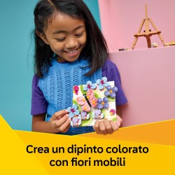 LEGO 31390 Creator 3 in 1 Dipinto Floreale Decorativo Giocattolo - Kit Modellismo 3D Trasformabile in Cornice o in Disegno di F