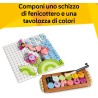 LEGO 31390 Creator 3 in 1 Dipinto Floreale Decorativo Giocattolo - Kit Modellismo 3D Trasformabile in Cornice o in Disegno di F