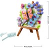LEGO 31390 Creator 3 in 1 Dipinto Floreale Decorativo Giocattolo - Kit Modellismo 3D Trasformabile in Cornice o in Disegno di F