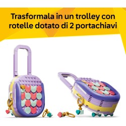 LEGO 31391 Creator 3 in 1 Borsetta alla Moda Portaoggetti - Giocattolo Trasformabile in Trolley o Portaoggetti - Decorazione Ca