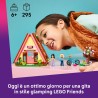 LEGO 42682 Friends Cabina Glamping nella Natura - Casa Giocattolo in Miniatura con 2 Mini Bamboline, Gatto e Accessori tra cui 