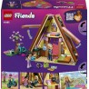 LEGO 42682 Friends Cabina Glamping nella Natura - Casa Giocattolo in Miniatura con 2 Mini Bamboline, Gatto e Accessori tra cui 