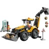 LEGO 60480 City Scavatrice da Cantiere Gialla - Veicolo Giocattolo da Cantiere - Trattore con 2 Minifigure, Benna Anteriore e B