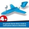 LEGO 60492 City Jet Passeggeri - Modellino di Aereo Giocattolo da Costruire con 4 Minifigure e Accessori da Viaggio - Giochi Di