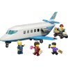 LEGO 60492 City Jet Passeggeri - Modellino di Aereo Giocattolo da Costruire con 4 Minifigure e Accessori da Viaggio - Giochi Di