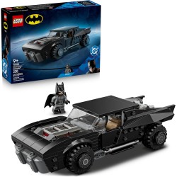 LEGO 76332 DC Batmobile di Batman - Macchina Giocattolo - Kit di Modellismo da Collezione con Minifigure del Supereroe e Moneta