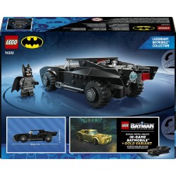 LEGO 76332 DC Batmobile di Batman - Macchina Giocattolo - Kit di Modellismo da Collezione con Minifigure del Supereroe e Moneta