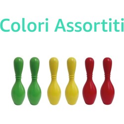 Apel Plastik - Set Gioco Bowling, Multicolore 11305