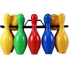 Apel Plastik - Set Gioco Bowling, Multicolore 11305