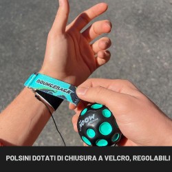 Waboba Moon Ball BounceBack – Pallina rimbalzante con braccialetto, colore casuale – gioco di indirizzi e riflessi – a partire