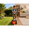 Teorema Giocattoli, Tagliaerba manuale per Simulazione Giardinaggio con Luci e Suoni, Movimento a Spinta, Altezza 50 cm
