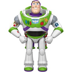 Mattel Disney Pixar Toy Story 5 - Buzz Lightyear Pronto per Il Lancio, Action Figure da 25cm con 12 articolazioni mobili, Funzi