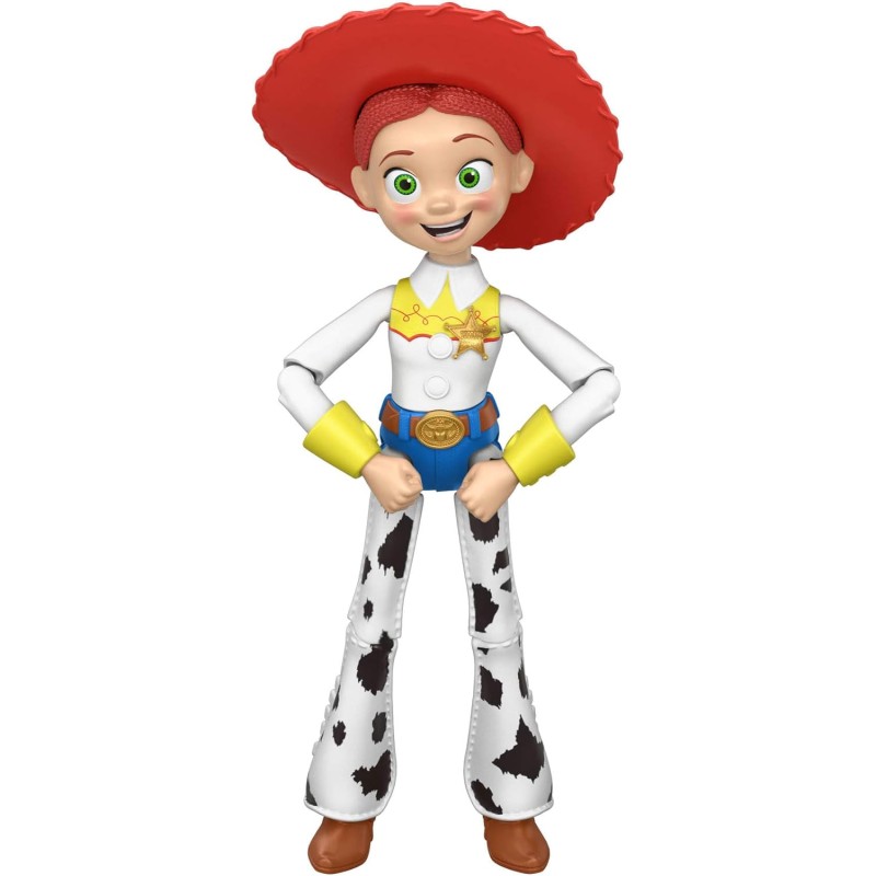 Mattel Disney Pixar Toy Story 5 - Jessie Cowgirl, action figure da 30cm con 12 articolazioni mobili, speciale funzione danzante