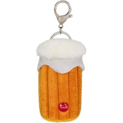Trudi Birra Portachiavi Peluche portachiavi, idea regalo, gadget turistico Food International | 4x8x6,5 cm taglia XXS icons | m