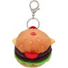 Trudi Hamburger Portachiavi Peluche portachiavi, idea regalo, gadget turistico Food International | 6,5x7x6,5 cm taglia XXS ico