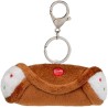 Trudi Cannolo Siciliano Portachiavi Peluche portachiavi, idea regalo, gadget turistico Cibo Made in Italy | 9x4,5x4 cm taglia X