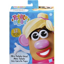 Hasbro - Mr. Potato, Set Mrs. Potato con 12 Parti e Pezzi, Giocattoli per Prima Infanzia ed età prescolare per Bambini e Bambin