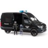 BRUDER 02685 - MB Sprinter delle forze speciali della polizia | Include modulo luci e suoni, veicolo della polizia con agenti, 