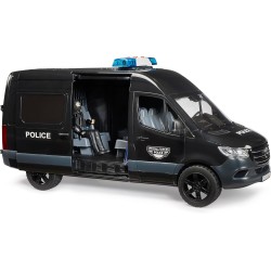 BRUDER 02685 - MB Sprinter delle forze speciali della polizia | Include modulo luci e suoni, veicolo della polizia con agenti, 