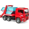 BRUDER 02741 - MAN TGA camion per container scarrabili | Camion, veicolo da cantiere, camion per container, giocattolo dai 3 an