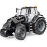 BRUDER 03162 - DEUTZ-FAHR 8280 TTV Warrior | Trattore per fattoria, agricoltura, giocattolo dai 3 anni in su, nero, 1:16