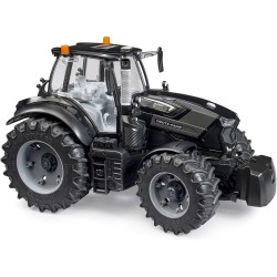 BRUDER 03162 - DEUTZ-FAHR 8280 TTV Warrior | Trattore per fattoria, agricoltura, giocattolo dai 3 anni in su, nero, 1:16