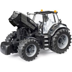 BRUDER 03162 - DEUTZ-FAHR 8280 TTV Warrior | Trattore per fattoria, agricoltura, giocattolo dai 3 anni in su, nero, 1:16
