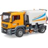 BRUDER 03780 - Autocarro MAN TGS pulizia strade, spazzatrice, raccolta rifiuti, veicolo