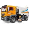BRUDER 03780 - Autocarro MAN TGS pulizia strade, spazzatrice, raccolta rifiuti, veicolo