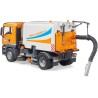 BRUDER 03780 - Autocarro MAN TGS pulizia strade, spazzatrice, raccolta rifiuti, veicolo