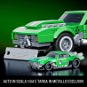 ​​Mattel Brick Shop Hot Wheels - Custom ’68 Camaro Serie Speed, set da costruire con 289 pezzi, dettagli realistici e adesivi p