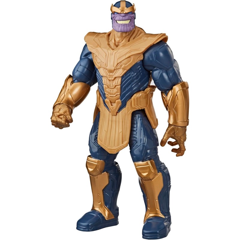 Marvel Avengers Titan Hero Series Blast Gear, Action figure di Thanos (classe Deluxe), di 30 cm, per bambini dai 4 anni in su
