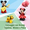 LEGO DUPLO | 10941 Disney Il Treno del Compleanno di Topolino e Minnie - Giocattolo per Bambine e Bambini da 2 Anni in su - Gio