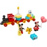 LEGO DUPLO | 10941 Disney Il Treno del Compleanno di Topolino e Minnie - Giocattolo per Bambine e Bambini da 2 Anni in su - Gio