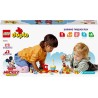 LEGO DUPLO | 10941 Disney Il Treno del Compleanno di Topolino e Minnie - Giocattolo per Bambine e Bambini da 2 Anni in su - Gio