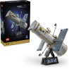LEGO Icons 11382 Telescopio Spaziale Hubble - Kit di Modellismo 3D per Adulti - Set STEM con Pannelli Solari, Quadro Comandi e 