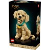 LEGO Icons 11384 Cucciolo di Golden Retriever - Kit Modellismo per Adulti - Modello 3D di Animale da Esposizione con Collare e 
